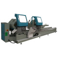 Aluminum frame double head cutting saw machine